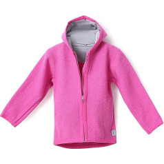 gipfelsport Walk Jacket Made of 100% Virgin Wool - vilnas jaka bērniem Baby Merino Wool Walk Jacket with Zip Wool Fleece Merino Wool