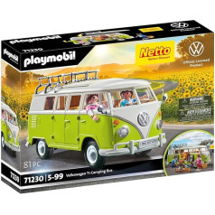 PLAYMOBIL Volkswagen 71230 T1 Camping Bus Special Edition Net for Children from 5 Years