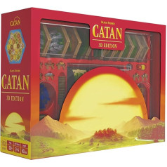 CATAN 3D Edition | Galda spēle | Vecums 10+ | 3-4 spēlētāji | 60 minūšu spēles laiks