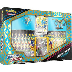 Pokémon Crown Zenith Shiny Zacian Premium figūriņu kolekcija