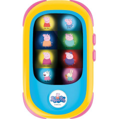 Liscianigiochi 80229 Peppa Pig Baby Smartphone LED, S