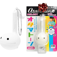 Otamatone Melody White elektroniskais mūzikas instruments, pārnēsājams digitālais mūzikas instruments sintezators, bērniem, pusaudžiem, pieaugušajiem, jautri, forši dzimšanas dienas, Ziemassvētku dāvanu rotaļlieta