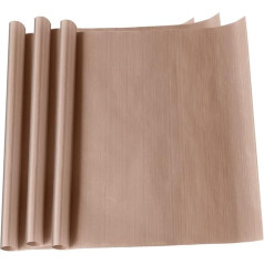 PTFE teflona loksnes siltuma preses pārneses papīrs atkārtoti izmantojams karstumizturīgs aizsargā dzelzs siltuma preses mašīnu 3 Pack 16 x 20 collas