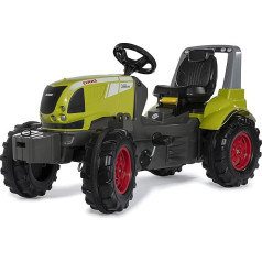 Rolly Toys rollyFarmtrac Claas Arion 720064 for Children from 3-8 Years, Seat Length and Height Adjustable, Whisper Tyres, Front and Rear Coupling, Green