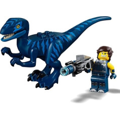 LEGO The Movie 2 minifigūriņa - Rex Dangervest (ar Blasteri un zilo Raptoru) 70835