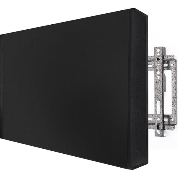 MaxAwe 30 - 32 collu āra TV vāks, 33 x 23 x 5 collu (86 x 58 x 14 cm) TV vāks izmantošanai ārpus telpām, izturīgs pret laikapstākļiem, universāls ekrāna aizsargs, melns