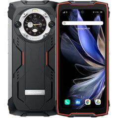 Blackview BV9300 PRO āra mobilais tālrunis bez līguma (100LM lukturītis), 24GB + 256GB, 15080mAh akumulators, 6,7 collu 120Hz 2,3K displejs, 64MP kamera, IP68 Android 13 ūdensizturīgs viedtālrunis, GPS NFC,