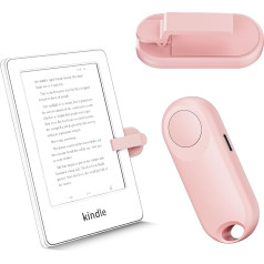 K1 RF Remote Control for Reading on Kindle, Paperwhite, Kobo, Surface, iPhone/Android Tablets, Comics/Novels (Pink)