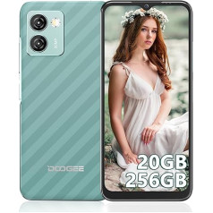 DOOGEE N50 Pro mobilais tālrunis, 20GB + 256GB/TF 1TB viedtālrunis, 6,52