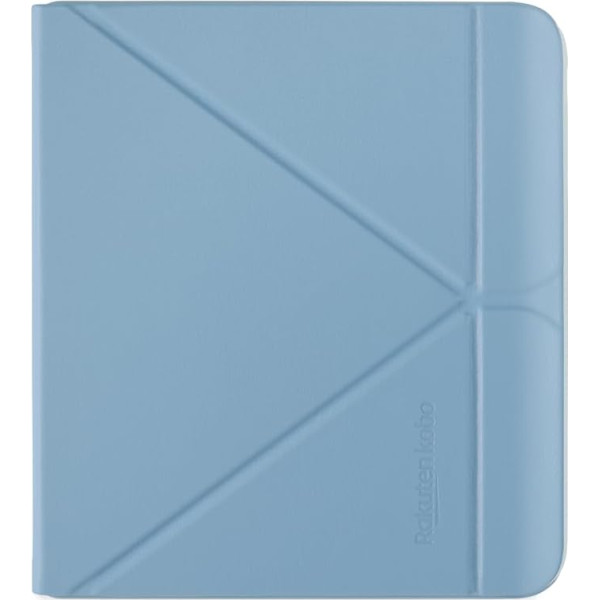 Kobo Libra Colour SleepCover Case | Dusk Blue | Sleep/Wake tehnoloģija | Iebūvēts divvirzienu statīvs | Vegan āda | Saderīgs ar 7 collu Kobo Libra Colour e-lasītāju