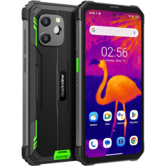 Blackview termokameras ārpustelpu viedtālrunis BV8900, 10000 mAh akumulators, Helio P90 700 16GB + 256GB, 64MP trīskāršā kamera, 6,5 collu 2.4K FHD+, IP68 Android 13 ārpustelpu mobilais tālrunis bez