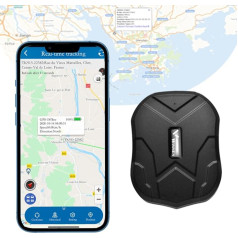 Winnes GPS tracker TK905B, APP reāllaika izsekošana, 10000mAh ilgs gaidīšanas režīms, GPS tracker automašīnas, vairāki trauksmes režīmi, aizsardzība pret zādzību, spēcīga magnētiskā, ūdensizturīga un pret zādzību aizsardzība