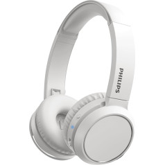 PHILIPS TAH4205WT bezvadu austiņas, Supra Aural, Bluetooth, 32 mm draiveris, 29 stundu atskaņošana, USB-C, baltas krāsas