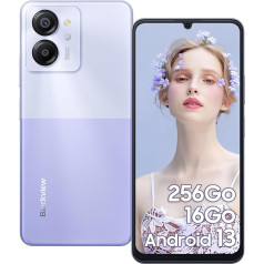 Blackview Color8 256 GB mobilais tālrunis Android 13 Violeta