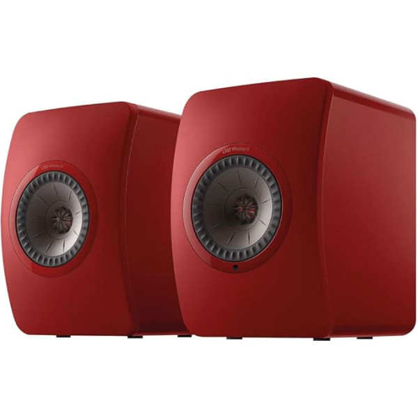 KEF LS50 Wireless II Crimson Red