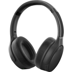 Vsonus H88 Noise Cancelling Kopfhörer, Kabellos Bluetooth Kopfhörer Over-Ear, 40 Stunden Spielzeit, HiFi-Tiefer Bass-Sound, Faltbar, Bequeme Ohrpolster, für Flugzeug, Reisen, Home Office