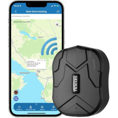 TKMARS TK905B GPS izsekotājs automašīnai, 10000mAh akumulators, magnētiskais reāllaika GPS raidītājs, darbojas caur SMS/APP/Web platformu bez ABO, piemērots vieglajām automašīnām, kravas automašīnām un autoparkiem