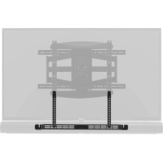 Flexson TV-Halterung für Sonos Arc - Schwarz