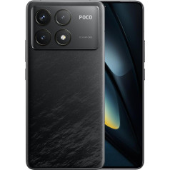 Xiaomi Poco F6 Pro viedtālrunis 12GB + 512GB 120W Hyperfast Charging 5000mAh Black