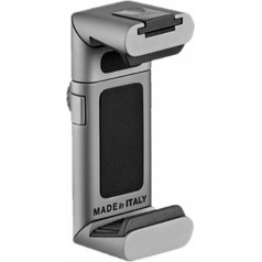 Manfrotto Twist Grip universelle Smartphone-Halterung grau/silber-matt