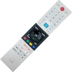 121AV oriģināls CT-8567 TV tālvadības pults, kas saderīga ar Toshiba 32LK3C63DB 32W2263DG/2 43UK3C63DB 50UK3C63DB 50UK4D63DB 55UK3C63DB 65UK4D63DB Smart 4K UHD HDR LED