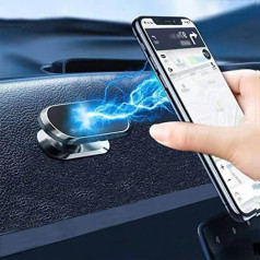 GRILLIN Car Phone Holder, Magnetic Phone Holder, Car Smartphone Holder with 360° Rotating Magnet, Suitable for Universal Phones etc