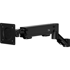 HyperX Armada Single Gaming Mount - pilnībā regulējams stiprinājums un pamatne, atbalsta līdz ≤9,1 kg, monitori līdz 32 collas, VESA 75 x 75 mm un 100 x 100 mm