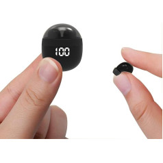 Xmenha Mini neredzamās austiņas Bluetooth bezvadu Bluetooth bezvadu mazākās in-Ear miega austiņas miega austiņas miega austiņas mazām ausīm miega austiņas sānu gulētājiem