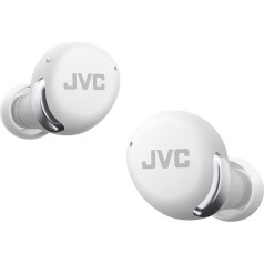 JVC HA-A30T2-W True Wireless austiņas ar trokšņu slāpēšanu, optimizētu komfortu un skaņas kvalitāti, lietotnes vadība ar daudzpunktu savienojumu, baltas krāsas