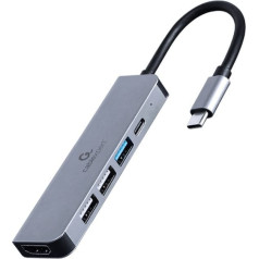 Многопортовый адаптер usb-c 5in1, pd, hdmi, usb 3.1, usb 2.0x2