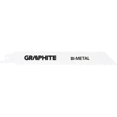 Graphite Bajonetes asmeņi 150 x 20 x 0,9 mm, 10/14TPI, cpl. 2 gab.