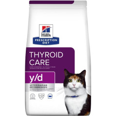 thyroid care y/d - sausā kaķu barība - 3 kg