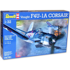 Plastikāta modelis lidaparāts vought f4 u-1a corsair