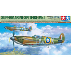 Plastmasas modelis lidmašīna supermarine spitfire mk.i