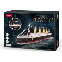 3D titanic rezultātā puzzle