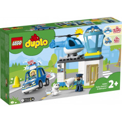 10959 duplo klucīši policijas iecirknis un helikopters