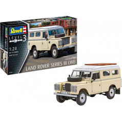 Plastmasas modelis land rover series iii lwb 1/24