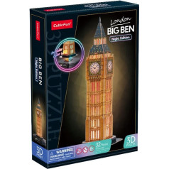 Puzzle 3d big ben (nakts versija)