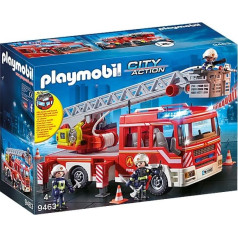 City action figures komplekts 9463 ugunsdzēsēju automašīna ar kāpnēm