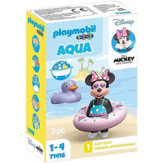 Komplekts ar figūriņu 1.2.3 disney 71416 minnie mouse and beach trip