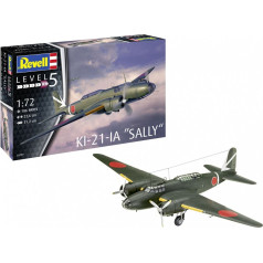 Plastikāta modelis ki-21-la sally 1/72