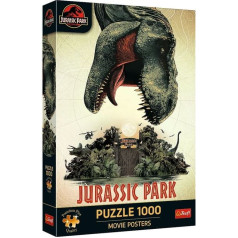 Puzzle 1000 gabaliņu premium plus kvalitātes Juras laikmeta parks