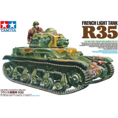 Plastmasas modelis franču vieglais tanks r-35