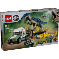 juras laikmeta pasaule 76966 dinomisijas klucīši: allosaur transport truck