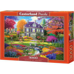 Puzzle 3000 elementu dārzs sapņu