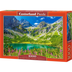 Puzzle 1000 elementi zelene pleso tatry slovākija