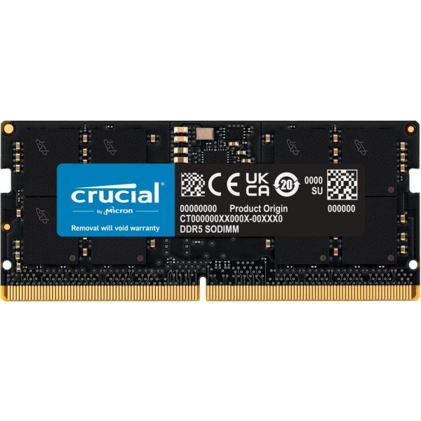 Atmiņa ddr5 sodimm 16gb/4800 cl40 (16gbit)