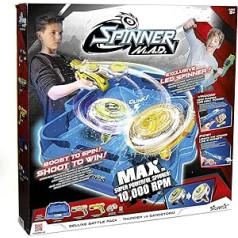 Silverlit Spinner MAD Deluxe Battle Pack: Thunder vs Sandstorm Yellow/Green 86311