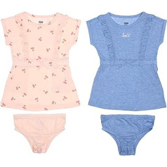 Levi's Kids Baby Girls' Lvg Trikotāžas kleita divos iepakojumos