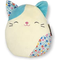 SQUISHMALLOW KellyToys — 12 collas (30 cm) — Kesla kaķis no The Floral Squad — īpaši mīksts plīša rotaļlietu dzīvnieku spilvens, draugs, pildīts dzīvnieks, dzimšanas dienas dāvana